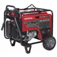 HONDA Portable Generator: Conventional, Gasoline, 5,500 W Running, 6,500 W Starting, 120/240V AC (MPN EB6500XAN2)
