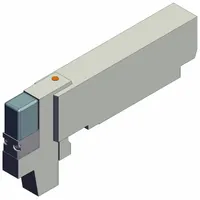 Solenoid Valve: Single Solenoid, Five-Way / Two-Position, 20.57 scfm Flow Rate - Max, Plug-In (MPN VQC2100N-51)