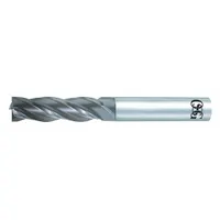 OSG Square End Mill: Carbide, Diamond Coated, 4 Flute, 4 mm Mill Dia, 15 mm LOC, 50 mm OAL (MPN 71400616)
