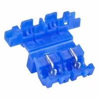 3M Insulation Displacement Connector: 1 Ports, Blue, 18 AWG – 14 AWG Run Size Range, 600 V, 1,000 (MPN 57557)