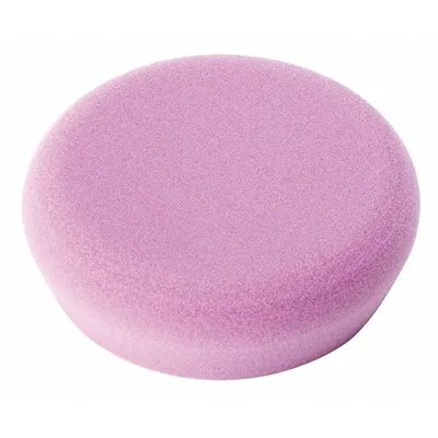 3M Finishing Pad: Pad, Hook-and-Loop, Foam, 4 in Outside Dia, Purple, 2,000 RPM Max Speed - Vehicle Finishing Pads