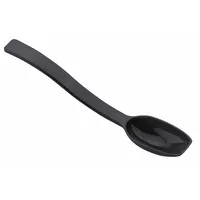 CAMBRO Serving Spoon: 8 1/8 in Overall Lg, 0.75 oz Capacity, Black, NSF Certified, Polycarbonate (MPN CASPO8CW110)