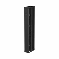 PANDUIT Vertical Dual-Sided Manager: Vertical, 45 U, Dual Side Sides, 83 7/8 in Overall Ht, Steel (MPN PR2VD10)