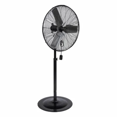 HUNTER Mounted Fan: 30 in Blade Dia, 3 Speeds, 1/4 hp Motor HP, Oscillating - Standard Industrial Pedestal Fans