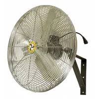 AIRMASTER FAN Mounted Fan: 24 in Blade Dia, 115V AC, 1/4 hp Motor HP, Ceiling/Wall Mount, Bracket (MPN 71572)