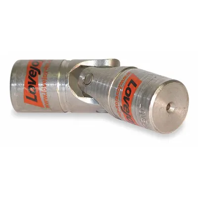 LOVEJOY Corrosion Resistant Universal Joint D-4 Solid 2-11/16 in L 3/4 in OD - Corrosion Resistant Universal Joints for Machining