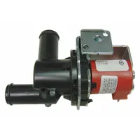 Water dump valve for Manitowoc ice machines. Controls the discharge of water during the ice-making cycle to ensure proper purge and refill. Used in commercial ice machines to regulate water dump cycles