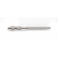 GENERAL Pin Vise: Pin Vise, 1.4 mm Max Size - mm, 0 in Min Size - Inch, Knurled Grip, Round (MPN 94A)