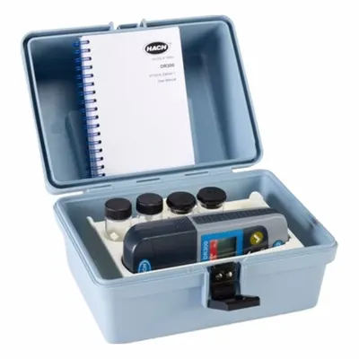 HACH Pocket Colorimeter: Ammonia, 655 nm Wavelengths, 0.01 mg/L, 2.5 Range - Max (ppm) - Single Parameter Colorimeters