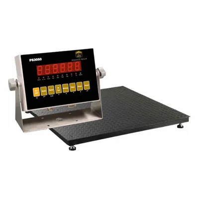 PINNACLE Floor Scale: 5,000 lb Wt Capacity - Imperial, 1 lb/0.5 kg Readability, Floor Scale - Floor Scales