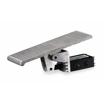 ARO Manual Air Control Valve: E, Three-Way / Two-Position, Foot Pedal, Gray - ARO E Series Manual Air Control Valves