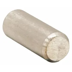 Roll pin with 3/16 inch diameter and 7/8 inch length, sold in a pack of 2. Used as a spring pin to secure components in pumps and industrial machinery, absorbing vibration and preventing loosening during maintenance and repair of rotating equipment.