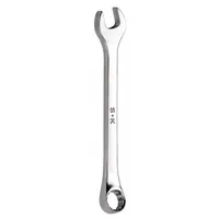 SK PROFESSIONAL TOOLS Combination Wrench: Alloy Steel, Chrome, 6 mm Head Size, 5 1/4 in Overall Lg (MPN 88506)