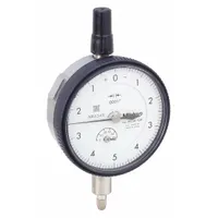 MITUTOYO Dial Indicator - Flat Back: 0 in to 0.05 in, Inch, Plunger, 0.0001 in/0.0002 in Accuracy (MPN 2923AB-10)