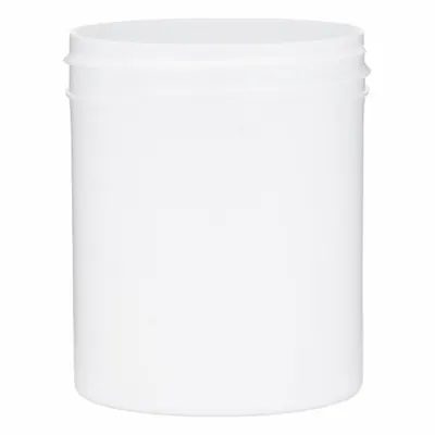 QORPAK Laboratory Jar: Polypropylene, 4 fl oz, 55.88 mm Body Dia - Polypropylene Lab Jars
