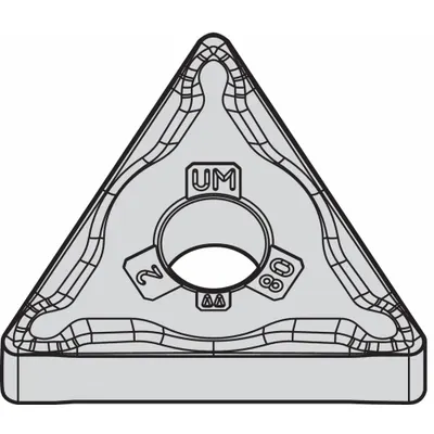 WIDIA Triangle Turning Insert: TNMG432UM - Triangle (T) Indexable Turning Inserts
