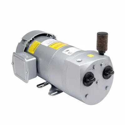 GAST Vacuum Pump: 0.25 hp, 1 Phase, 115V AC, 4.8 cfm, 24 in Hg Max Vacuum - Rotary Vane Compressor/Vacuum Pumps with Motors