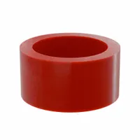 BUNTING BEARINGS Sleeve Bearing: PTFE, J-4200, 3/4 in Bore, 1 in OD, 1/2 in Overall Lg, Red (MPN BJ4S121604)