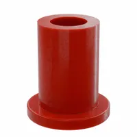 BUNTING BEARINGS Flanged Sleeve Bearing: PTFE, 3/16 in Bore, 5/16 in OD, 1/2 in Overall Lg, 3 PK (MPN BJ4F030504)