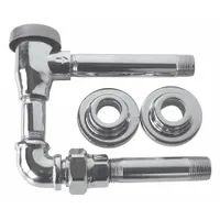 SPEAKMAN Vacuum Breaker: Chrome, 80 psi Max. Pressure, Wall Flange, 2 1/4 in Overall Wd (MPN VS-125)