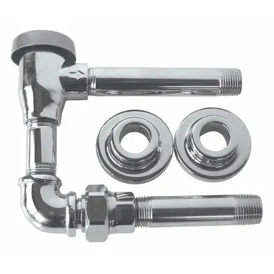 SPEAKMAN Vacuum Breaker: Chrome, 80 psi Max. Pressure, Wall Flange - Faucet Vacuum Breaker Parts