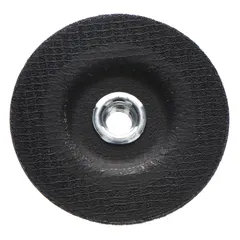 General-purpose combination wheel for pipeline applications, designed for cutting and grinding metal. Features 24-grit aluminum oxide construction for heavy-duty material removal and weld preparation. Type 27 wheel with 4-1/2" diameter, 1/8" thickness, and 5/8"-11 arbor.