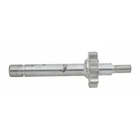 This replacement shaft is designed for use with Dayton brand material handling equipment, specifically model 1DJN1. It is a direct-fit component that restores mechanical operation in compatible systems such as conveyors and hoists