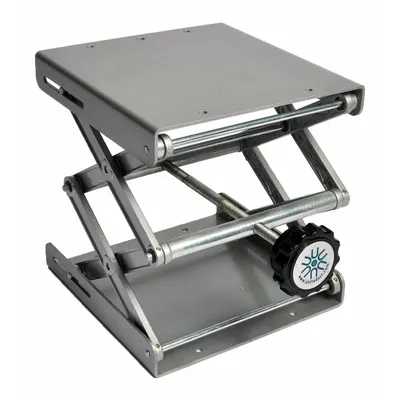 UNITED SCIENTIFIC Laboratory Jack: 25 L Max Capacity, 3 in to 11 3/4 in, 8 in Platform Lg - Lab Lifts