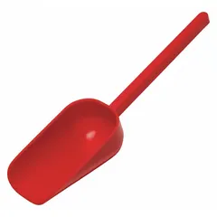 Polystyrene Lab Scoop, 125 mL, Red, FDA Grade, Sterile