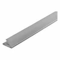 Self-adhesive bulb seal for perimeter door assemblies, constructed from elastomeric/graphite/PVC material in gray. Standard adhesive bond allows quick installation. Used to contain fire and smoke by sealing gaps around doors in commercial and industrial buildings