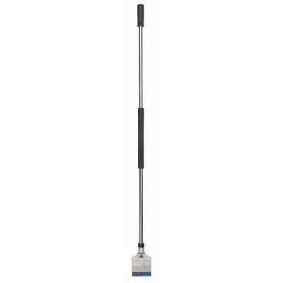 HYDE Scraper: Bld. Mat. Carbon Steel, Hdl. Mat. Foam/Rubber Grip, Stiff - Floor Scrapers