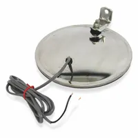 Spot Mirror: Round, Convex, For Driver/Passenger Vehicle Side, Heated (MPN 708457)