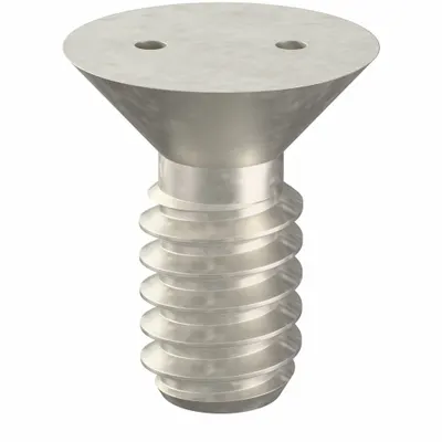 TAMPER-PRUF SCREW Tamper Resistant Screw: #4-40 Thread Size, 1/4 in Lg, Stainless Steel, Plain - Flat Head Tamper-Resistant Machine Screws