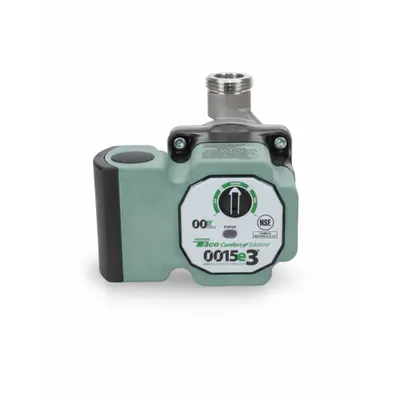 TACO Circulating Pump: 1/25 hp HP, 120V AC, Stainless Steel, Variable, 16 gpm - General-Purpose Inline Circulator Pumps