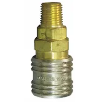 WEATHERHEAD Quick Connect Hose Coupling: 3/8 in Body Size, 3/8 in Hose Fitting Size, Sleeve, MNPT (MPN 430)