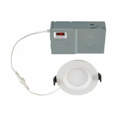 KEYSTONE TECHNOLOGIES Light Fixture: 3 in Dia, 530 lm, 2700K/3000K/3500K/4000K/5000K - Low-Profile Canless Downlights