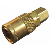 HANSEN Hydraulic Quick Connect Hose Coupling: 3/8 in Coupling Size, Brass, 15.14 lpm Max. Flow Rate (MPN LNFT300)
