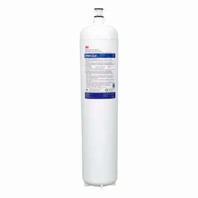 3M Quick-Connect Water Filter: 0.2 micron, 5 gpm, 54,000 gal, 5 in Overall Ht - Quick-Connect Drinking Fountain & Beverage Machine Water Filters