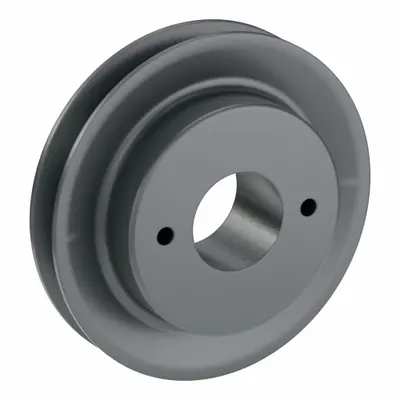 OEM Bushed-Bore Cast-Iron V-Belt Pulley - Bushed-Bore Cast-Iron V-Belt Pulleys