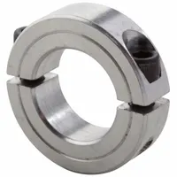 CLIMAX METAL PRODUCTS Shaft Collar: 2-Piece, Inch, Round, Clamp-On, 2 3/4 in Bore Dia, Aluminum (MPN 2C-275-A)