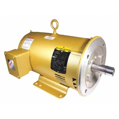 BALDOR General Purpose Motor: C-Face Mount, Open Drip Proof, 5 hp, 208-230/460V AC - C-Face 3-Phase General Purpose AC Motors