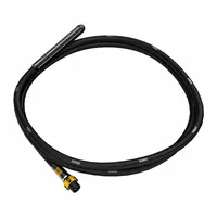 Vibrator Head: DCPS310/DCPS320, 21 ft Overall Lg, 2 in Overall Wd, Quick-Connect, 2 in Head Dia (MPN DCPS3506)