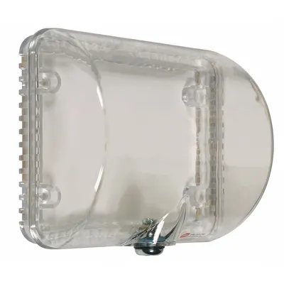 SAFETY TECHNOLOGY INTERNATIONAL STI-9105 Clear Polycarbonate Thermostat Guard - Covers for Alarms & Wall Fixtures