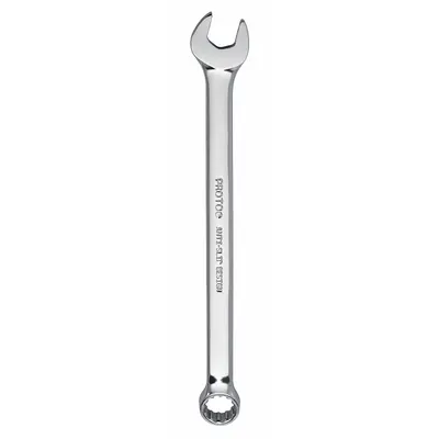 PROTO Combination Wrench: Alloy Steel, Chrome, 7/8 in Head Size, 12 1/2 in Overall Lg - SAE Spline Combination Wrenches