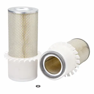FLEETGUARD Automotive Air Filter: Round-Oval, Engine, Axial Seal, 6 27/32 in Outside Dia - Round/Oval Engine Air Filters