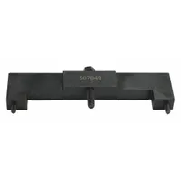 Single-piece camshaft holding tool designed for Ford camshafts. Used to secure the camshaft during engine service, preventing rotation while timing components are removed or installed. Supports timing belt or chain replacement on compatible Ford engines