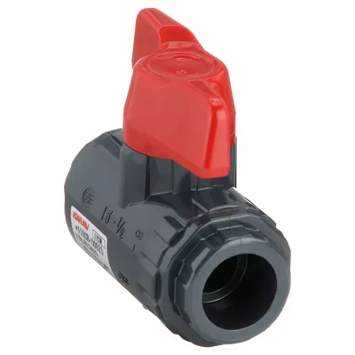 ASAHI PVC Ball Valve, 1/2 in, Socket x Socket, 150 psi CWP - PVC Ball Valves