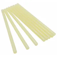 SUREBONDER 735 is a general purpose hot melt adhesive supplied as amber smooth sticks measuring 5/8 inch in diameter and 10 inches in length. It bonds metal substrates and has a melting temperature range of 325° to 380°F. This adhesive complies with FDA 21 CFR 175.105 for indirect food contact. Each 5 lb pack contains 53 sticks
