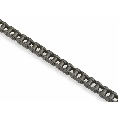 TSUBAKI Roller Chain: Single Strand, 40, 1/2 in Pitch, Steel, 10 ft Overall Lg - Standard Roller Chains