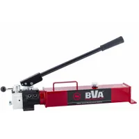 BVA HYDRAULICS Hydraulic Hand Pump: 2 Stages, Double Acting, 200 psi Max. Pressure 1st Stage, Steel (MPN P2301M)